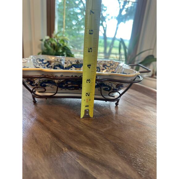 Temptations By Tara Ovenware Casserole Dish, Warming Tray & Serving Rack - Picture 5 of 8